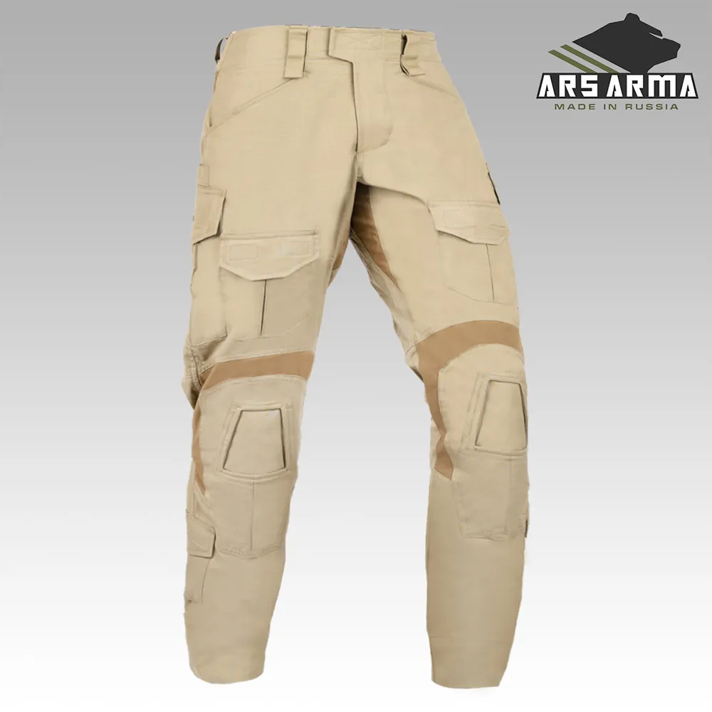 Брюки (Ars Arma) боевые CP Gen.3 (без наколенников, TAN) МАРКИРОВКА