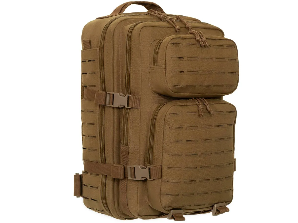 Рюкзак (ShotTime) городскойтактический Tactical (MM, 30 л, Полиэстер 600D, 48х31х30 см, Койот)2