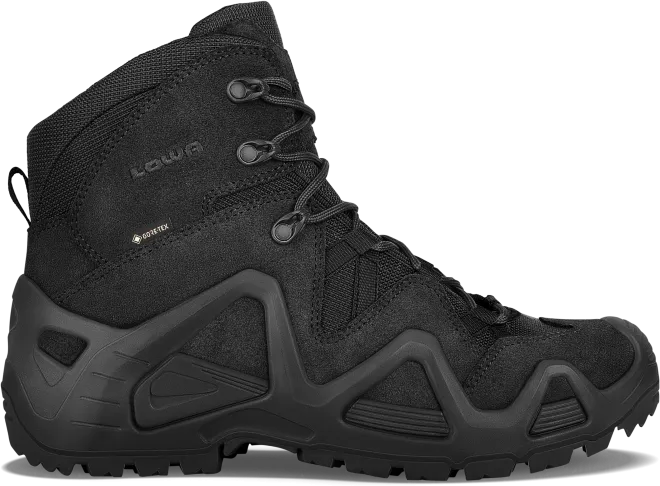 Берцы (Lowa) Zephyr GTX MID TF (Gore-Tex, Черный)