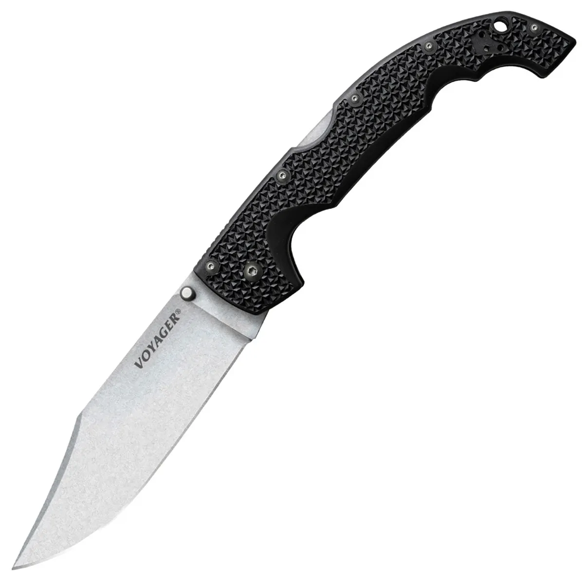 Складной нож (Cold Steel) Voyager Clip 5 Plain Edge