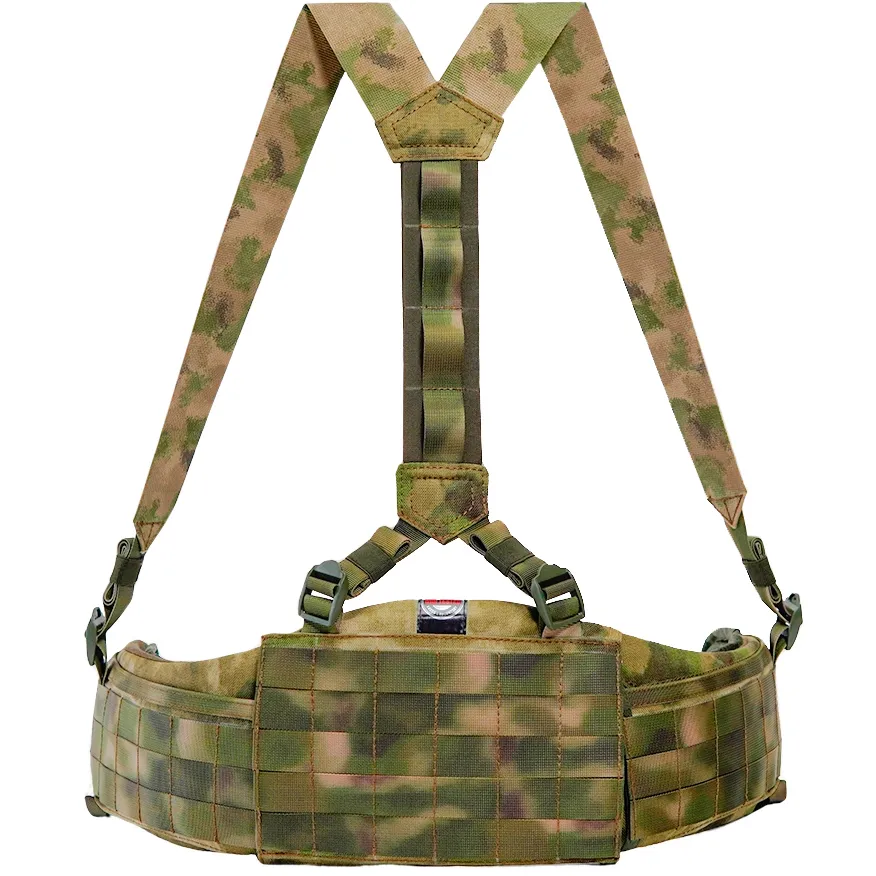 Пояс (KrossLab) боевой V-8 (Класс защиты Бр1, Molle, Мох, Размер M)