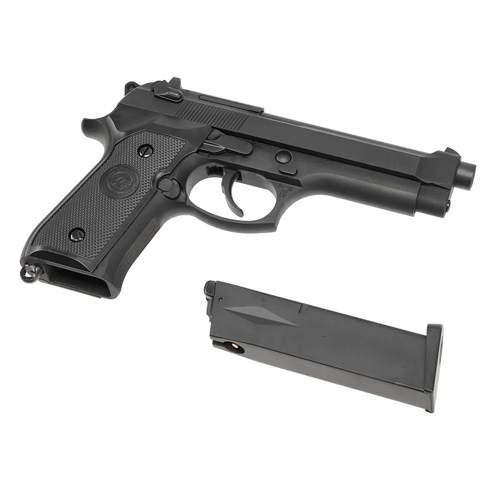 Пистолет (WE) Beretta M92F (CO2, Черный)2