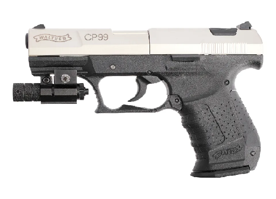 Пневматический пистолет (Umarex) Walther СР 99 (4,5мм, Никель)