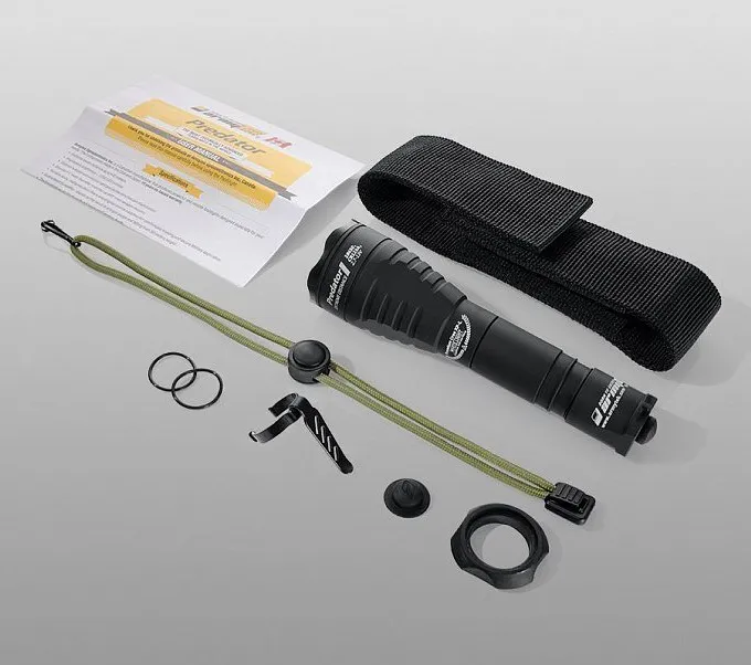 Фонарь (Armytek) Predator XP-E2 (160 люмен, Красный свет, Чёрный)_5