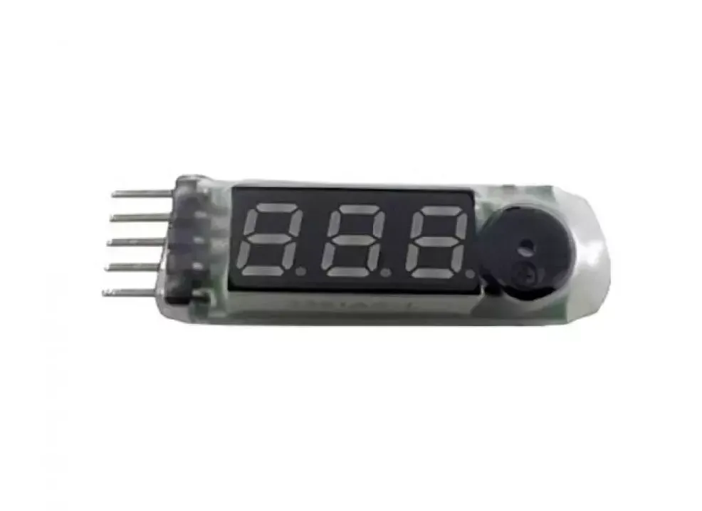 Индикатор разрядки звуковой для LiPo АКБ (Low Voltage Alarm Buzzer Indicator (1_4s)
