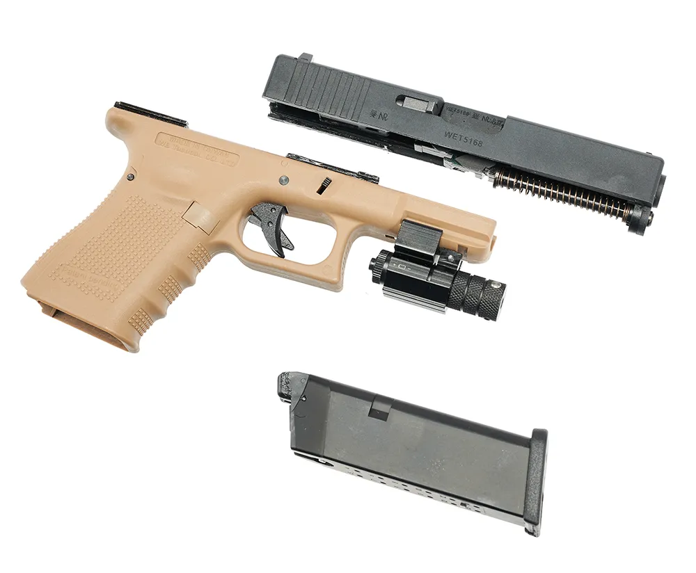 Пистолет (WE) GLOCK 19 Gen.4 (Tan)_3