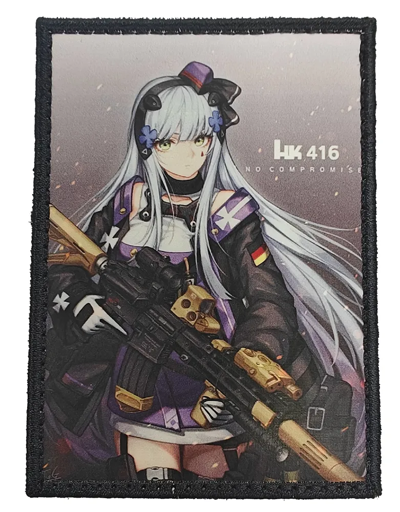Нашивка (ZLO) Аниме H&K-416 No Compromise
