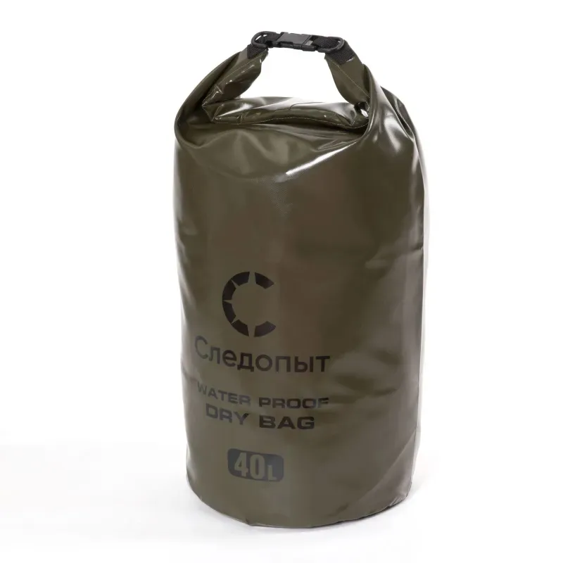 Гермомешок (Следопыт) Dry Bag без лямок (40 л, Олива)