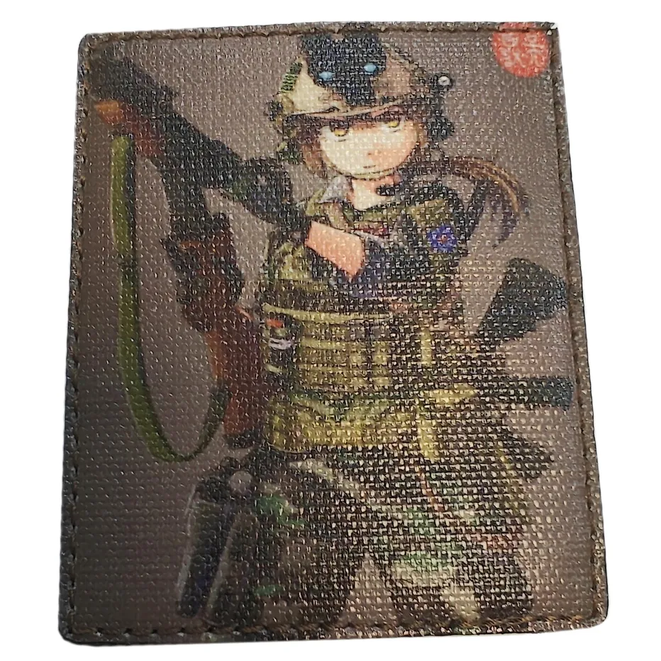 Нашивка (ZLO) Аниме Девочка с Гранатометом M79