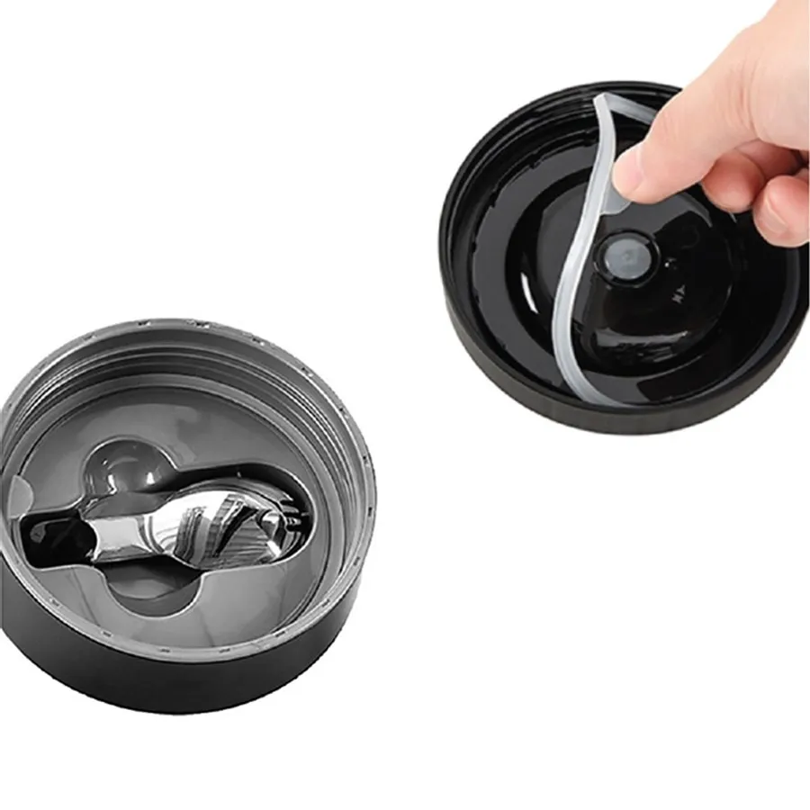 Термоконтейнер (Thermocafe) TCLB-1480SY (1,48 л, ТеплоХолод 1224, 2 бокса, Сталь, 1,3 кг)_2