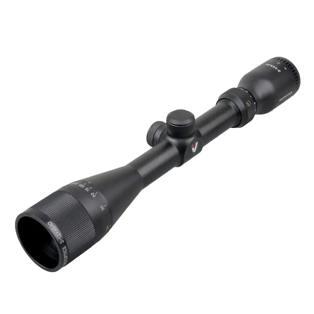 Прицел оптический (Vector Optics) VictOptics C4 3-12x40 (Труба 25,4 мм, VMD-2Трав, Кольца Weaver)