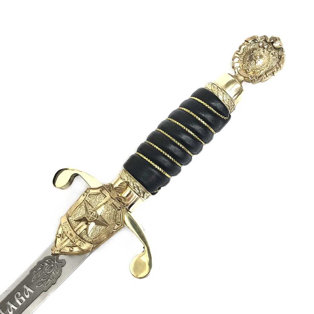Кортик (Окские ножи) генеральский КГБ (Нержавеющая сталь, Латунь)_6