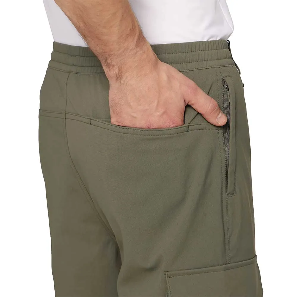Брюки (APEX) джоггеры Manas (Полиамид 96%, 2-Way Elastic, DWR, Olive Green)4