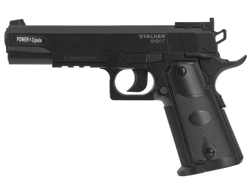 Пневматический пистолет (Stalker) Colt 1911 Hi-Capa (кал. 4.5мм, S1911T)