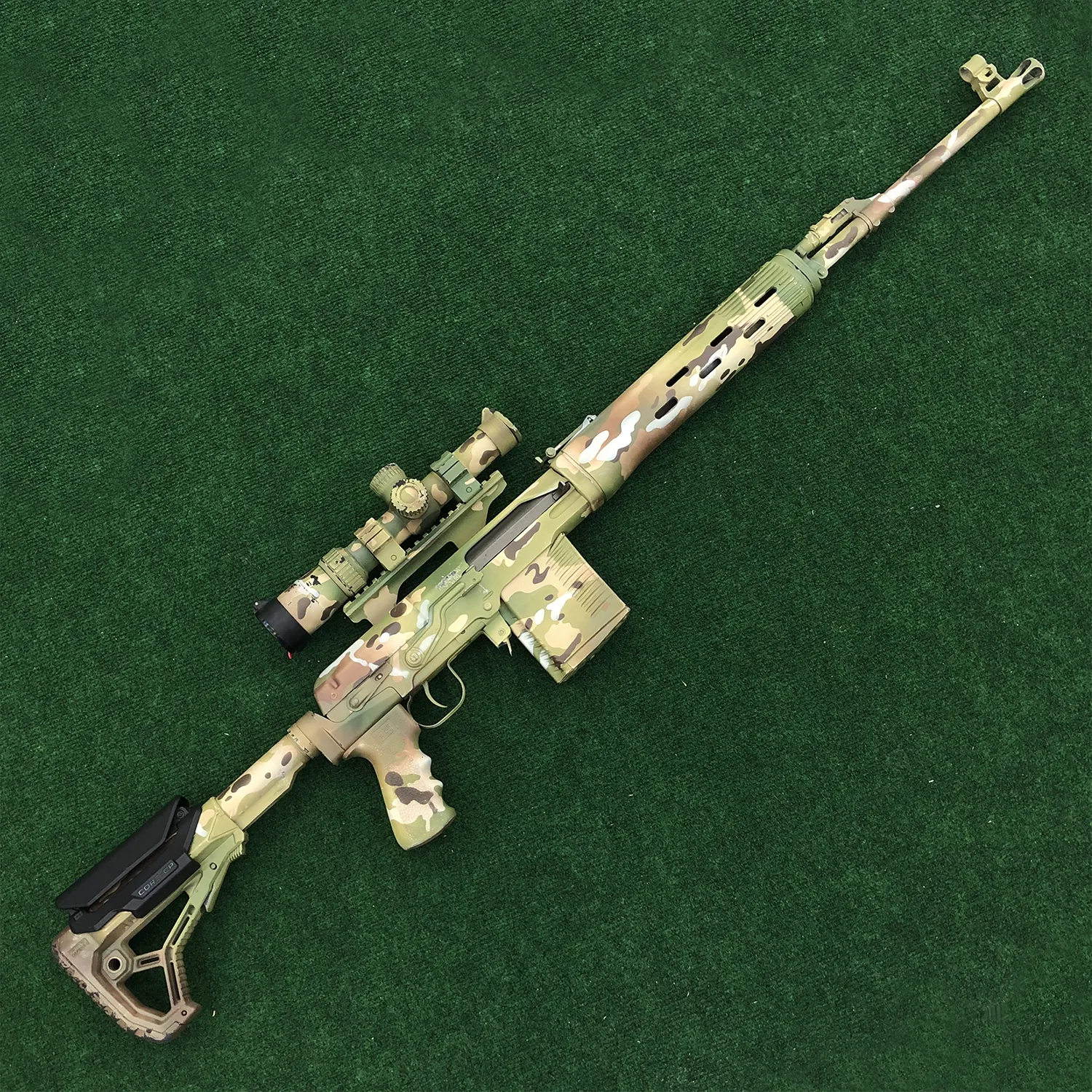 Карабин (КК) Тигр-308 исп. 02 кал. 308 Win (L 565, 2 маг., Оптика 1-4x24, Multicam, КОМИССИЯ)