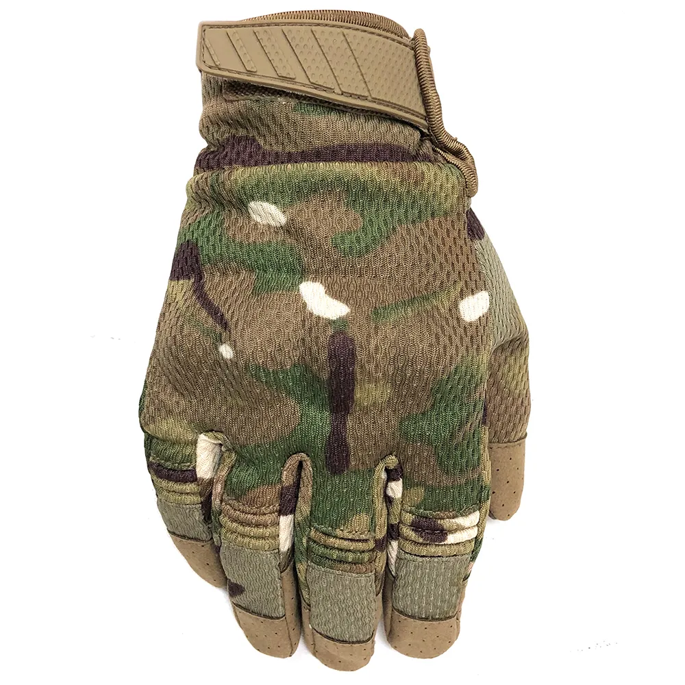 Перчатки (Tactile Warrior) (вставка карбон, Мультикам)