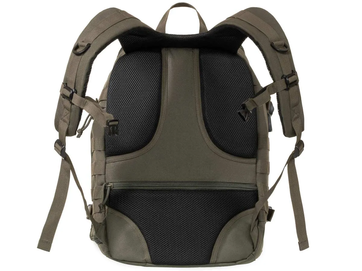Рюкзак (ShotTime) городскойтактический Tactical (Molle, 28 л, ПВХ 600D, 48х32х20 см, Олива)4