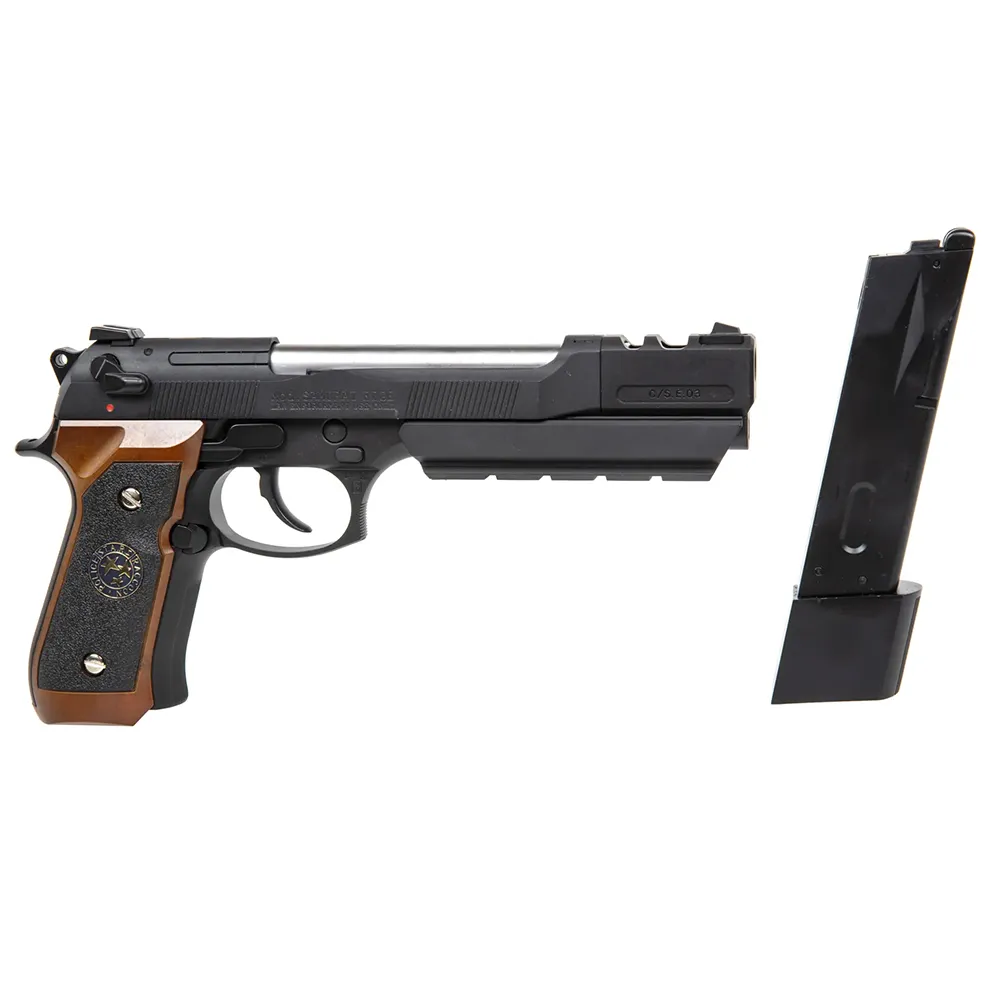 Пистолет (WE) Beretta M92F Samurai Edge, BioHazard (Greengas, Blowback, Brown)_2