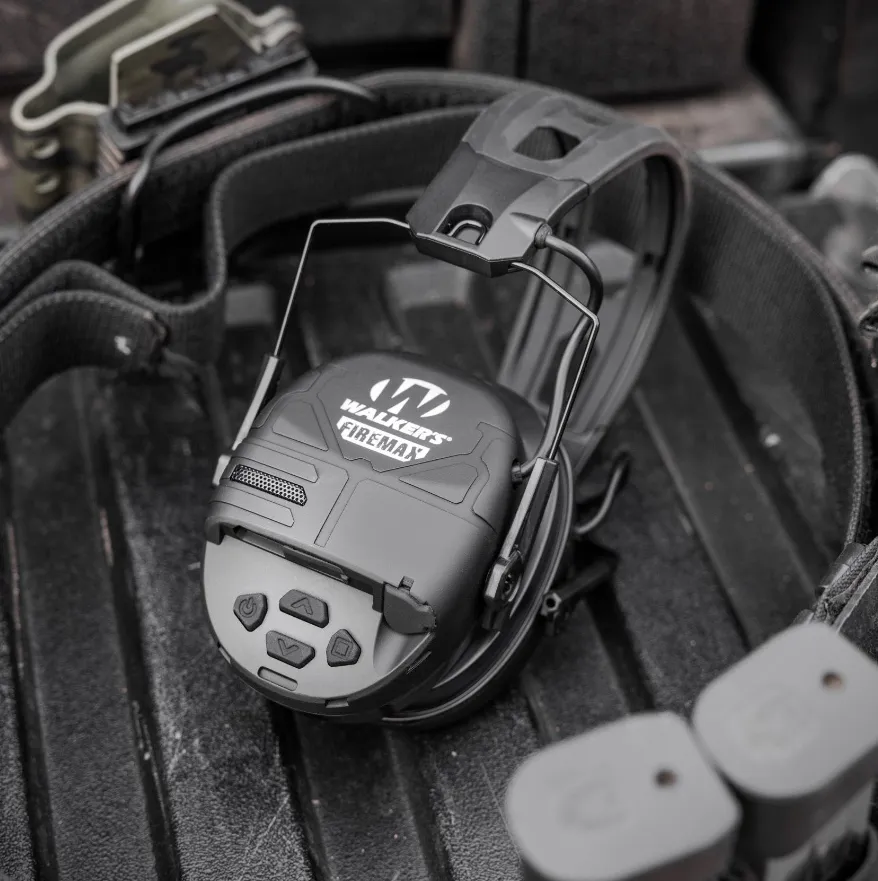 Активные наушники (Walkers) Walkers FireMax Muff (NRR 23dB, Черный)_2