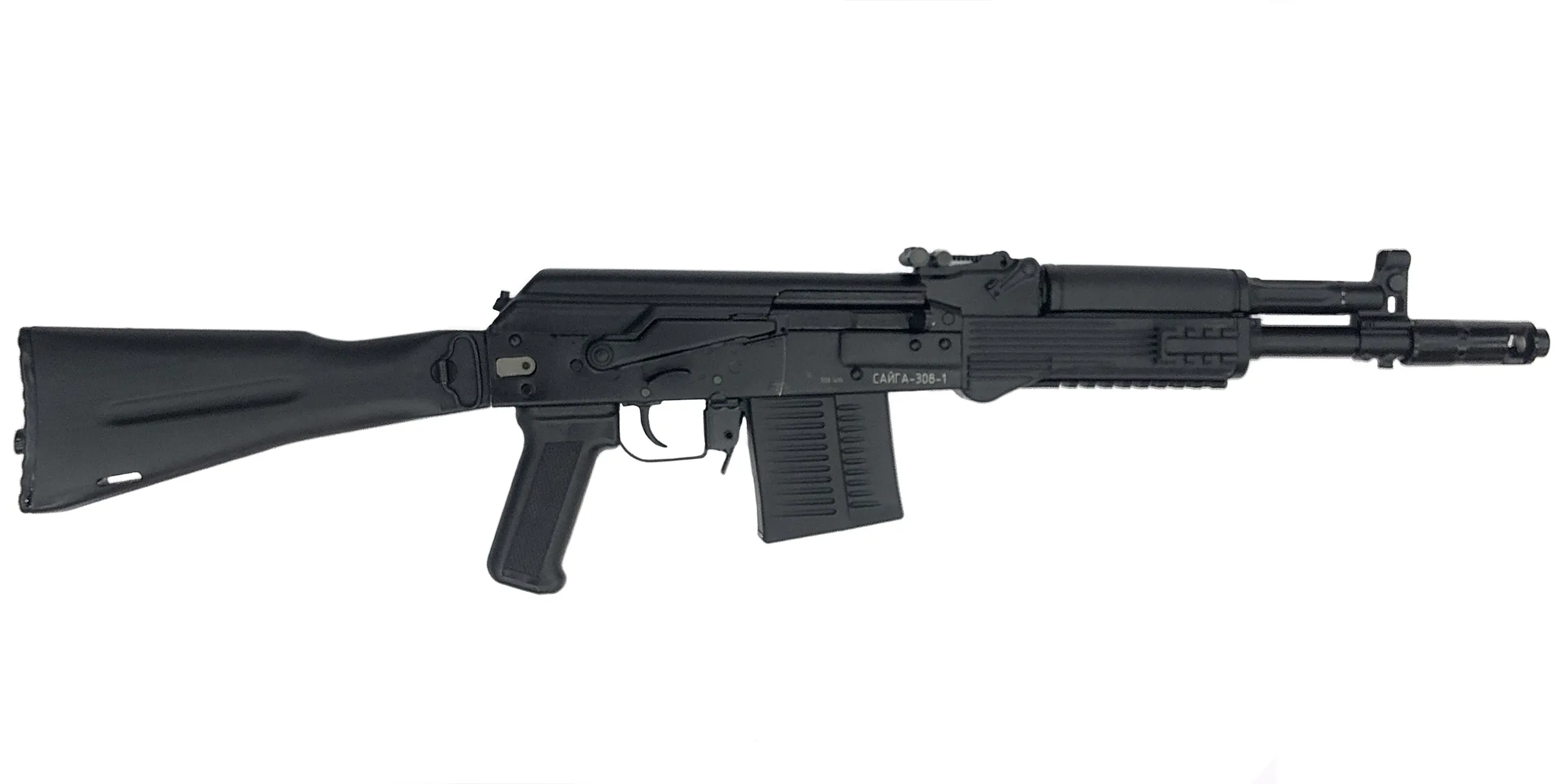Карабин (КК) Сайга-308-1 исп. 46 .308 Win (L 350, Емк. маг. 5, Скл. прикл., Weaver, Пласт, 3,6 кг)_2