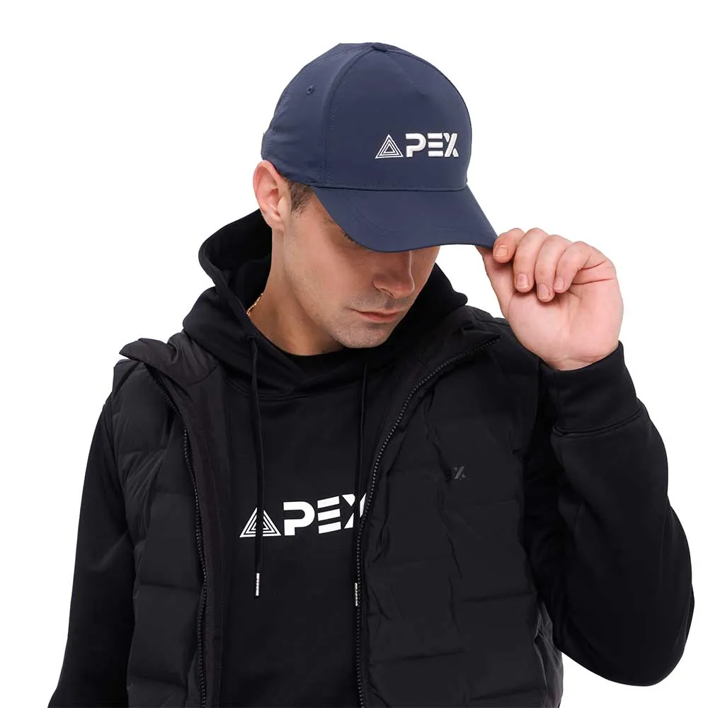 Бейсболка (APEX) Logo (Полиэстер 100%, Dark Blue)3