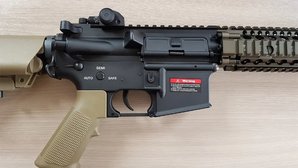 Автомат (East Crane) M4 CQBR SOPMOD block II (EC-603-9 WB, ЧерныйКойот)_3