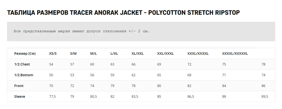 Куртка (Helikon-Tex) Tracer (Анорак, RAL7013)2