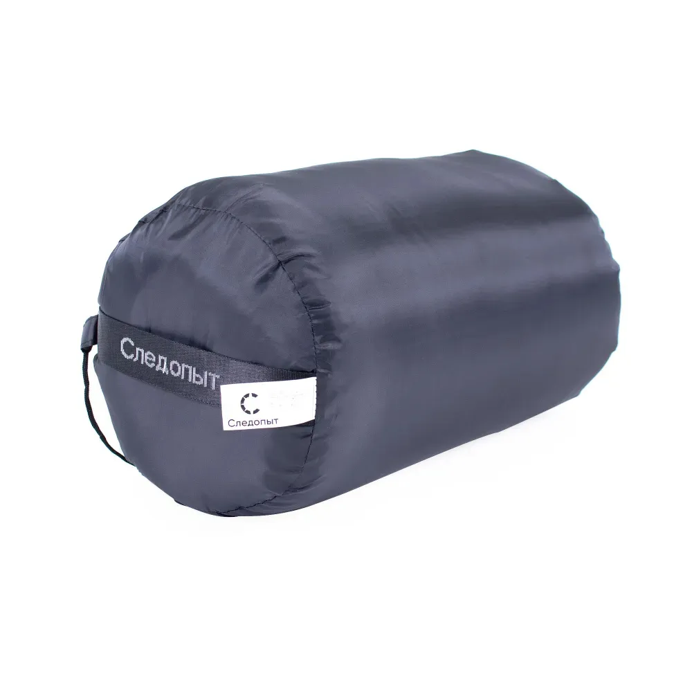 Спальник (Следопыт) Traveller XL (До 0, 190+35х85 см, Серый)_5