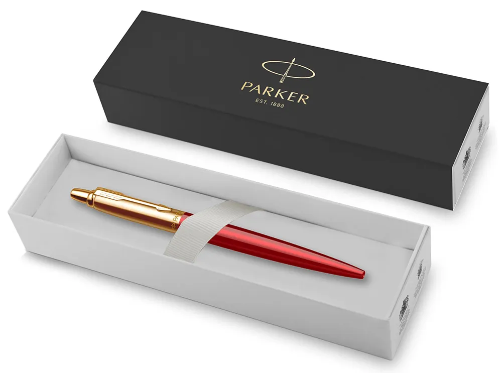 Ручка шариковая (Parker) Jotter 70th Anniversary (Red GT, M, Синие чернила)_2