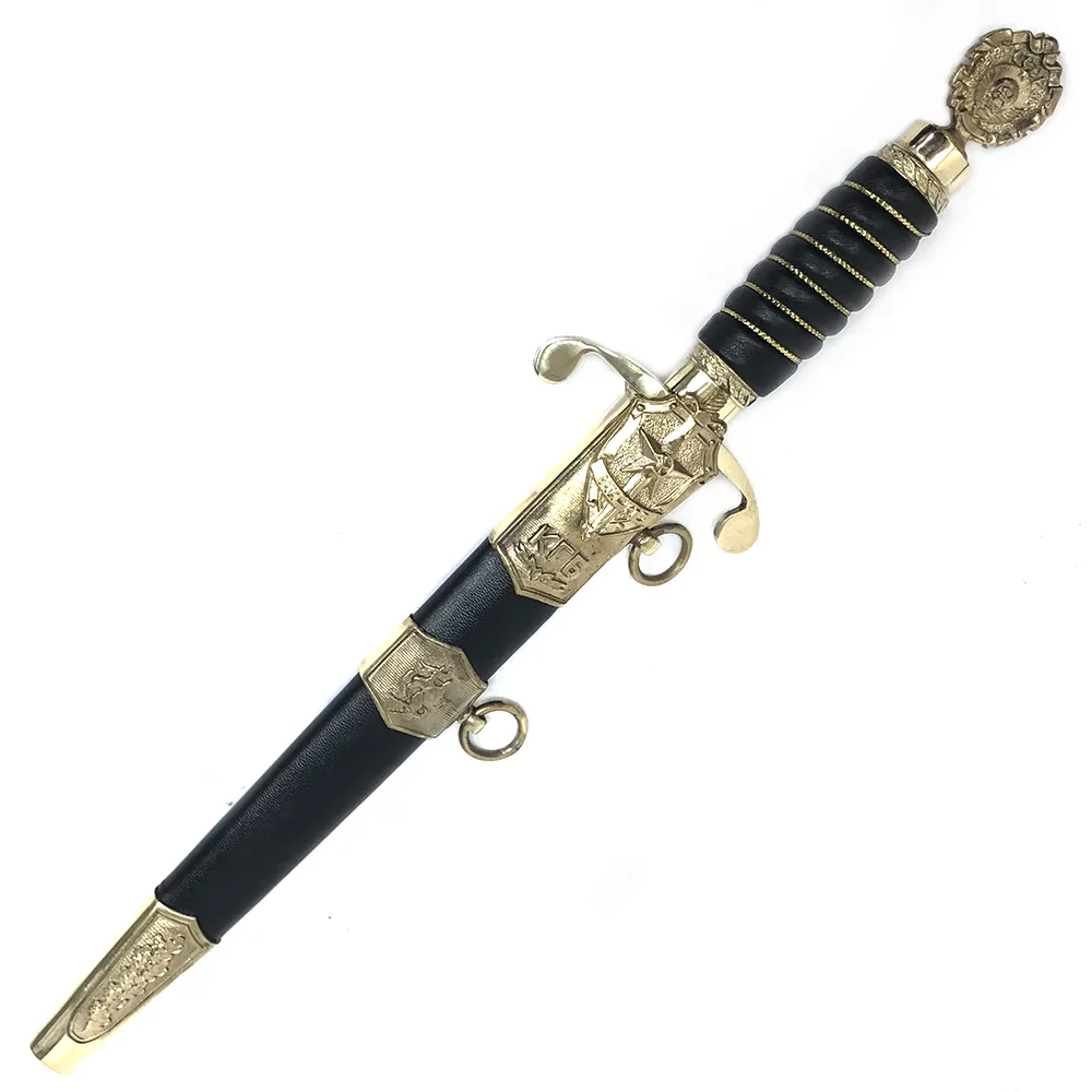 Кортик (Окские ножи) генеральский КГБ (Нержавеющая сталь, Латунь)_2