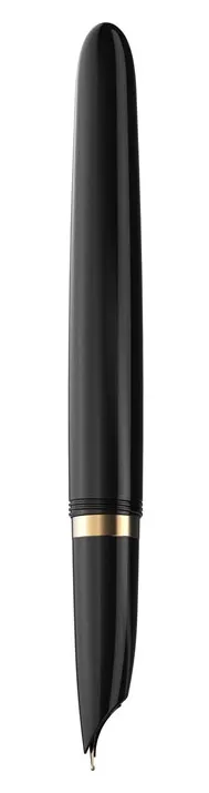 Ручка перьевая (Parker) 51 Deluxe с чехлом (Перо 18K, Black GT, F)