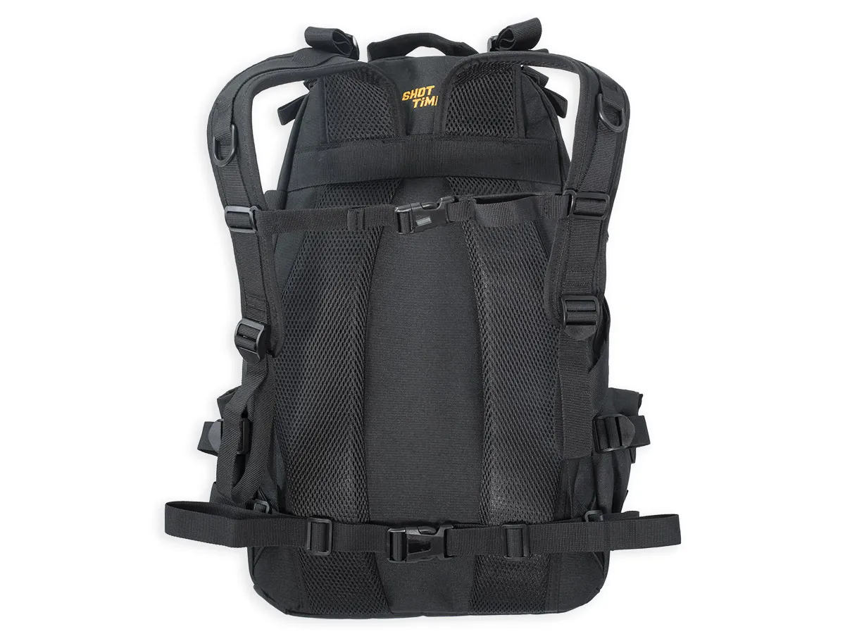 Рюкзак (ShotTime) городской Basic (Molle, 25 л, Полиэстер 900D, 51х31х15 см, Черный)4