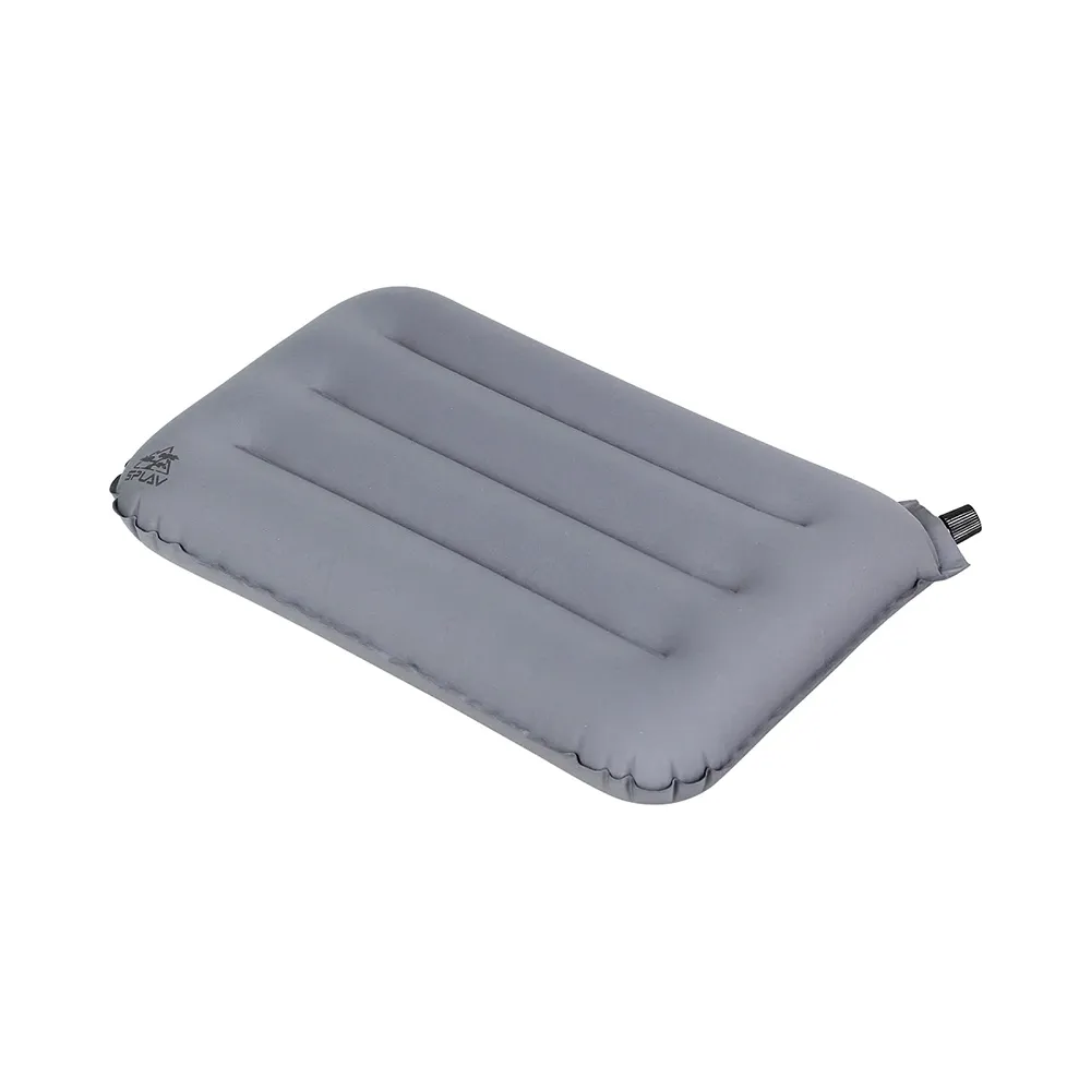 Подушка (Сплав) надувная Compact (41×27 см, Серый, 80 гр.)