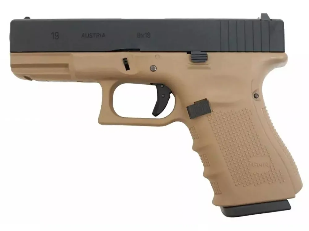 Пистолет (WE) GLOCK 19 Gen.4 (Tan)