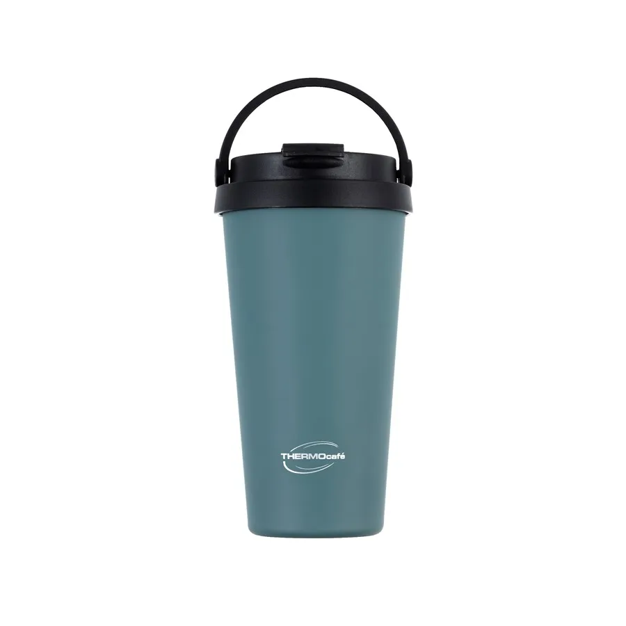 Термокружка (Thermocafe) TCCM-500KA (0,5 л, ТеплоХолод 612, Бирюзовый, 0,28 кг)