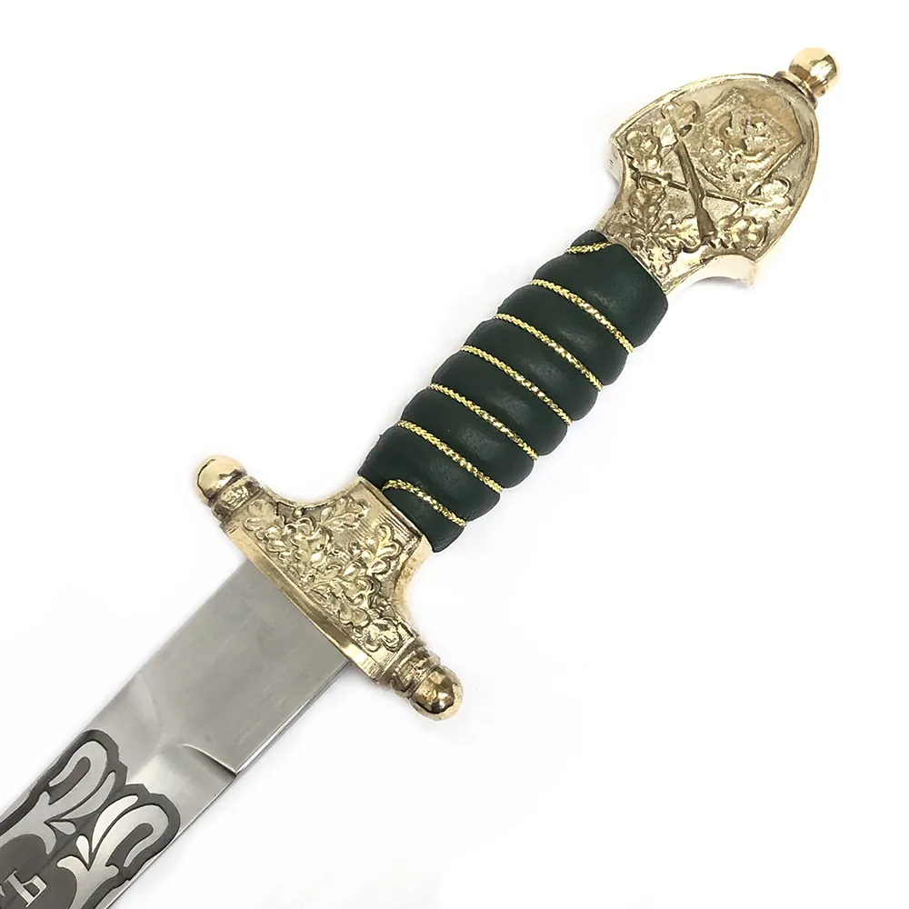 Кортик (Окские ножи) парадный Пограничная служба (Нержавеющая сталь, Латунь)_5