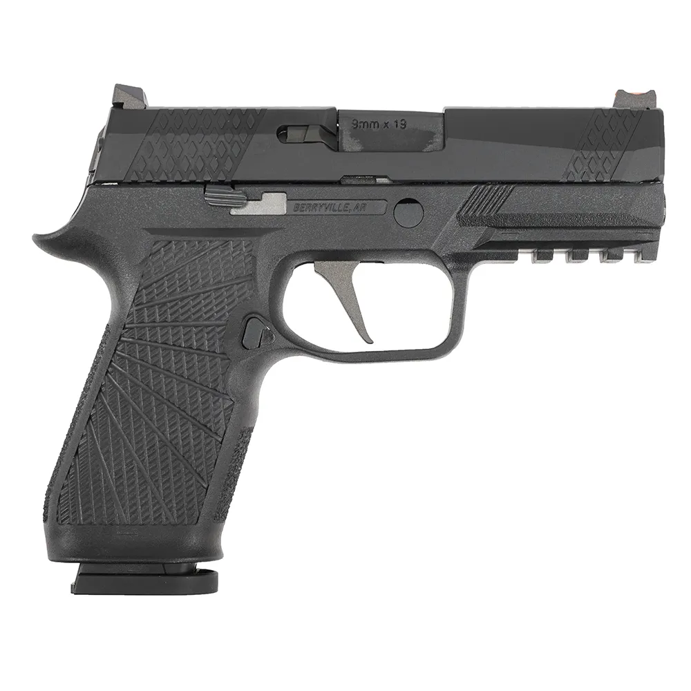 Пистолет (WE) Sig Sauer P320 M18 (Greengas, Blowback, RIS, Металл, Черный)2