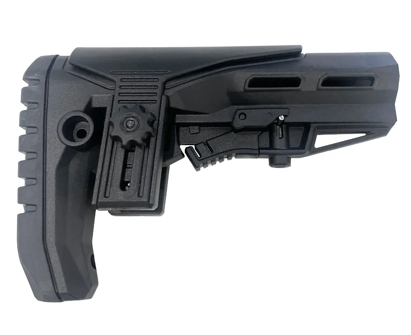 Приклад (MI-FORCE Arms) Тактический с подщечником к АК-4774, AR-15M16M4 (Полимер, Чёрный)