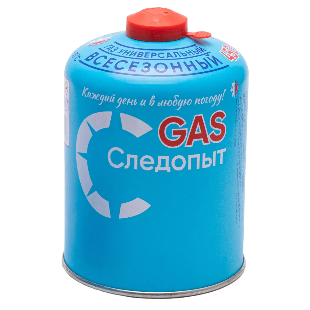 Газовый баллон (Следопыт) (Резьба, 450 гр., Россия)