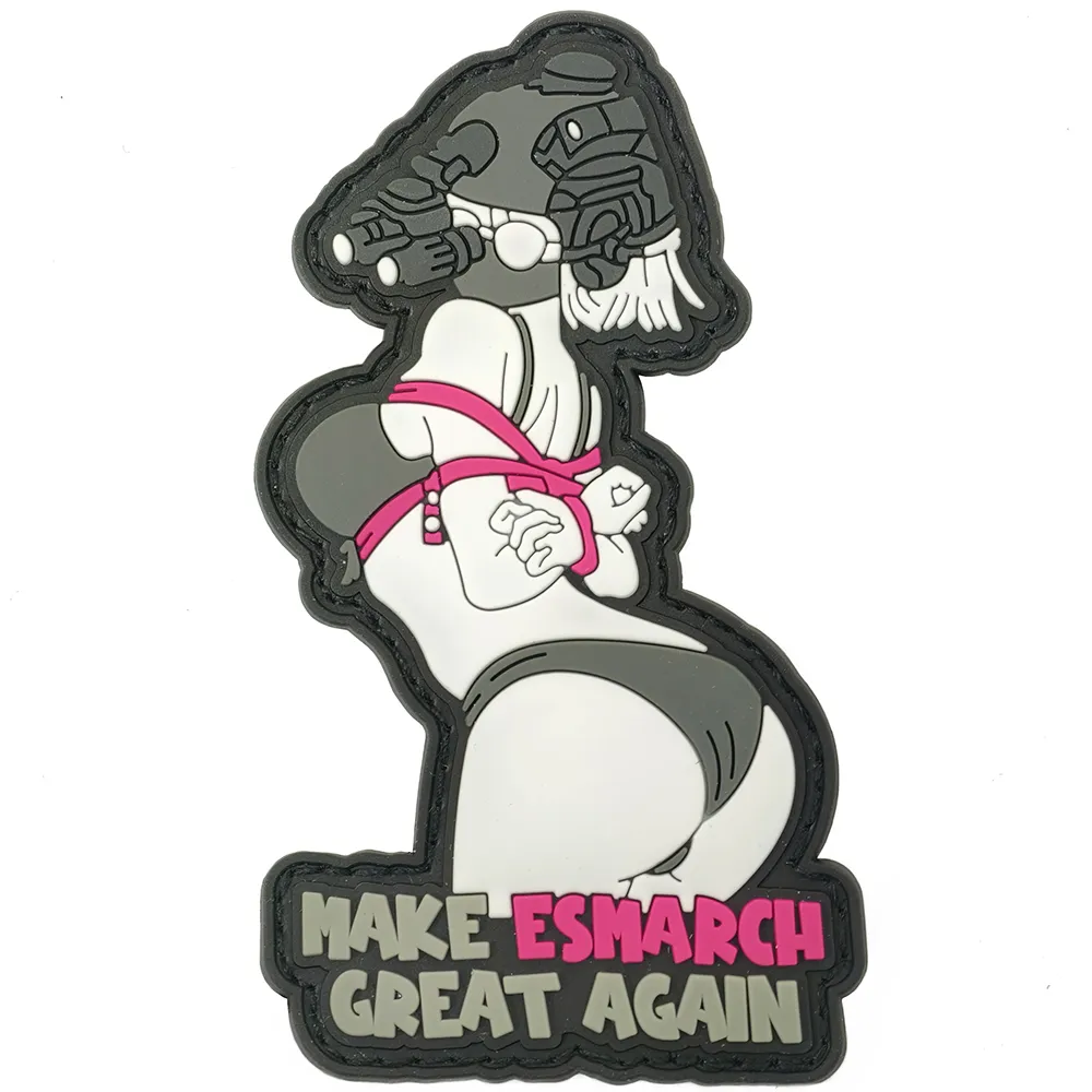 Нашивка (Not Today) MAKE ESMARCH GREAT AGAIN_2