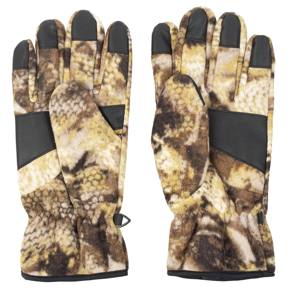 Перчатки (Remington) Hunter (Флис, Yellow Waterfowl Honeycombs)2