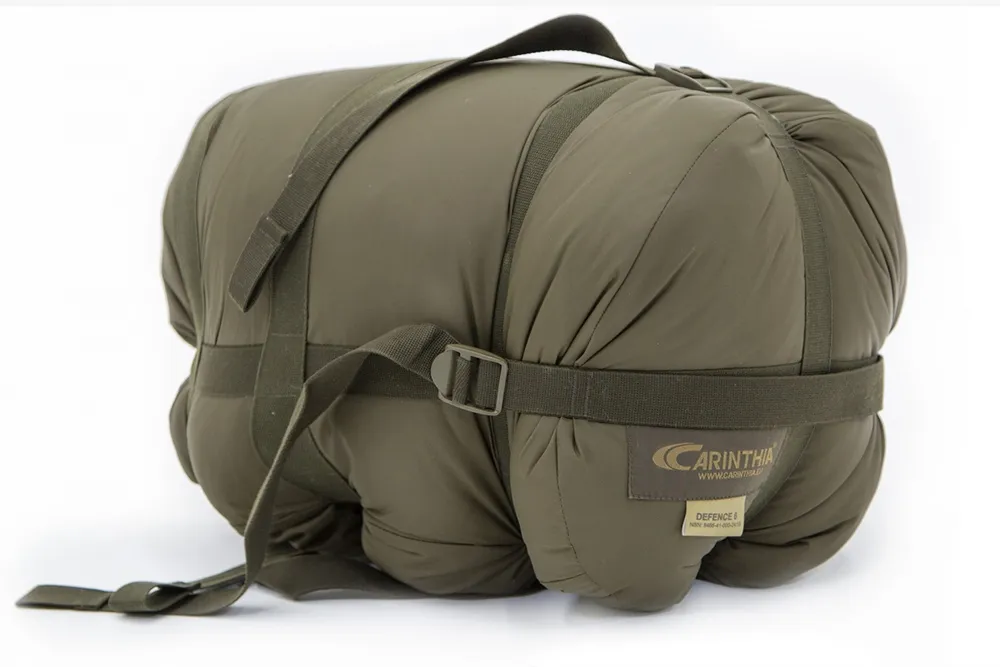 Спальник (Carinthia) зимний DEFENCE 6 (G-Loft, 230x87x60см, -20-39,Олива, 1,1 кг, размер M (185 см)_6