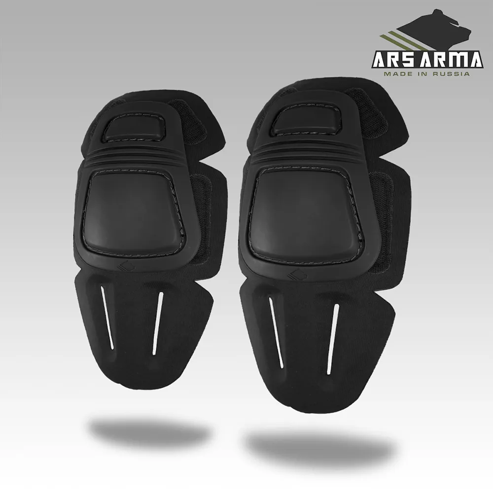 Наколенники (Ars Arma) Gen.3 AirFlex (Вставные, Черный)
