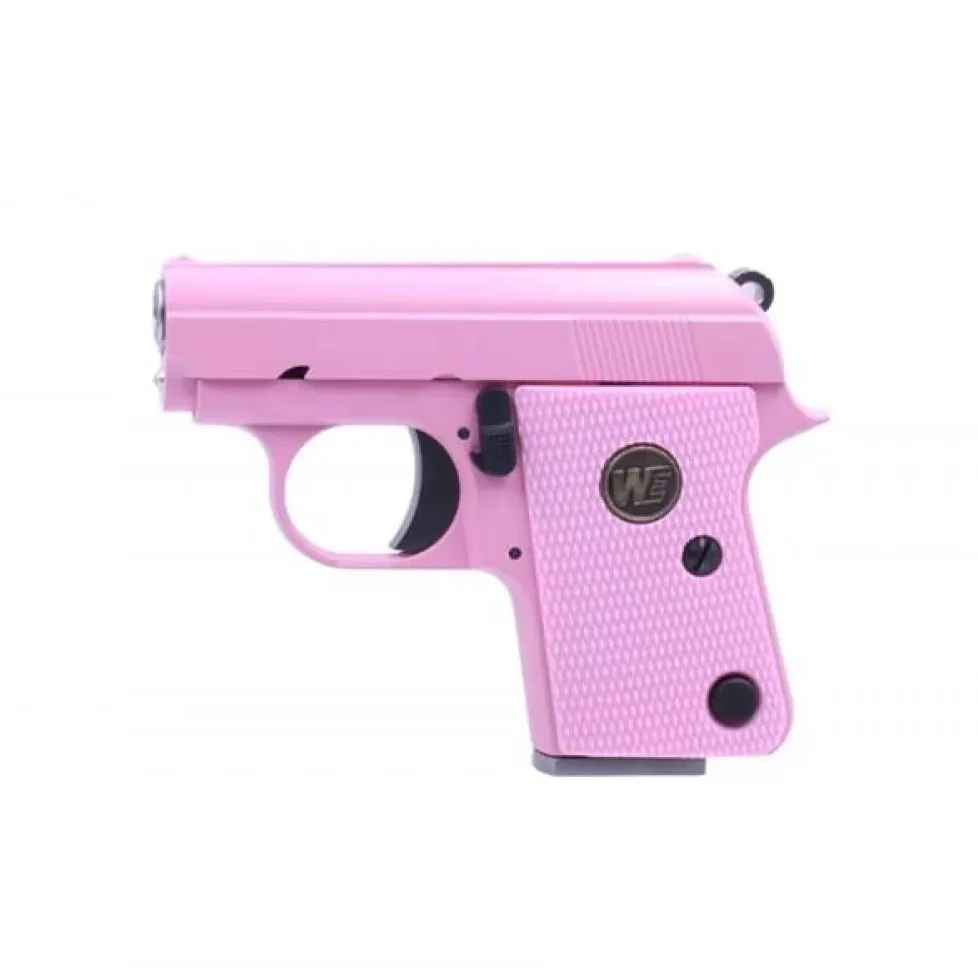 Пистолет (WE) Colt .25 Model 1908 Pink (Greengas, Blowback, Розовый)