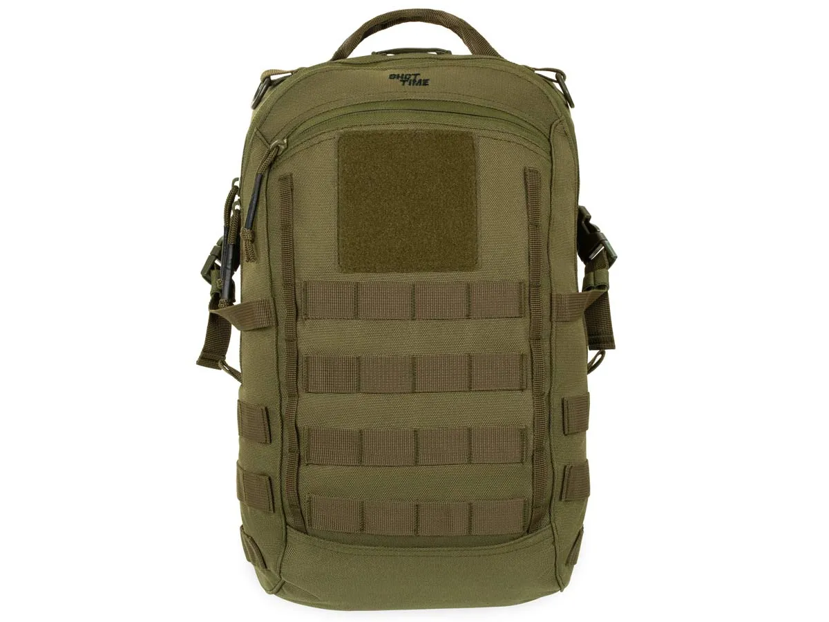 Рюкзак (ShotTime) тактический Tactical (Molle, 15 л, Полиэстер 900D, 40.5х24х13 см, Олива)3