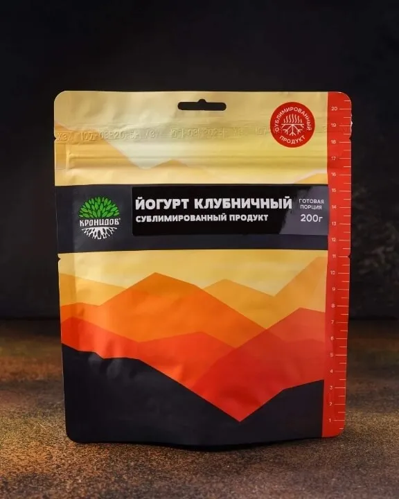 Сублимат (Кронидов) Йогурт клубничный  3