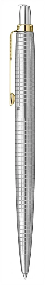 Ручка шариковая (Parker) IM Jotter 70th Stainless (Steel GT, M, Синие чернила)_3