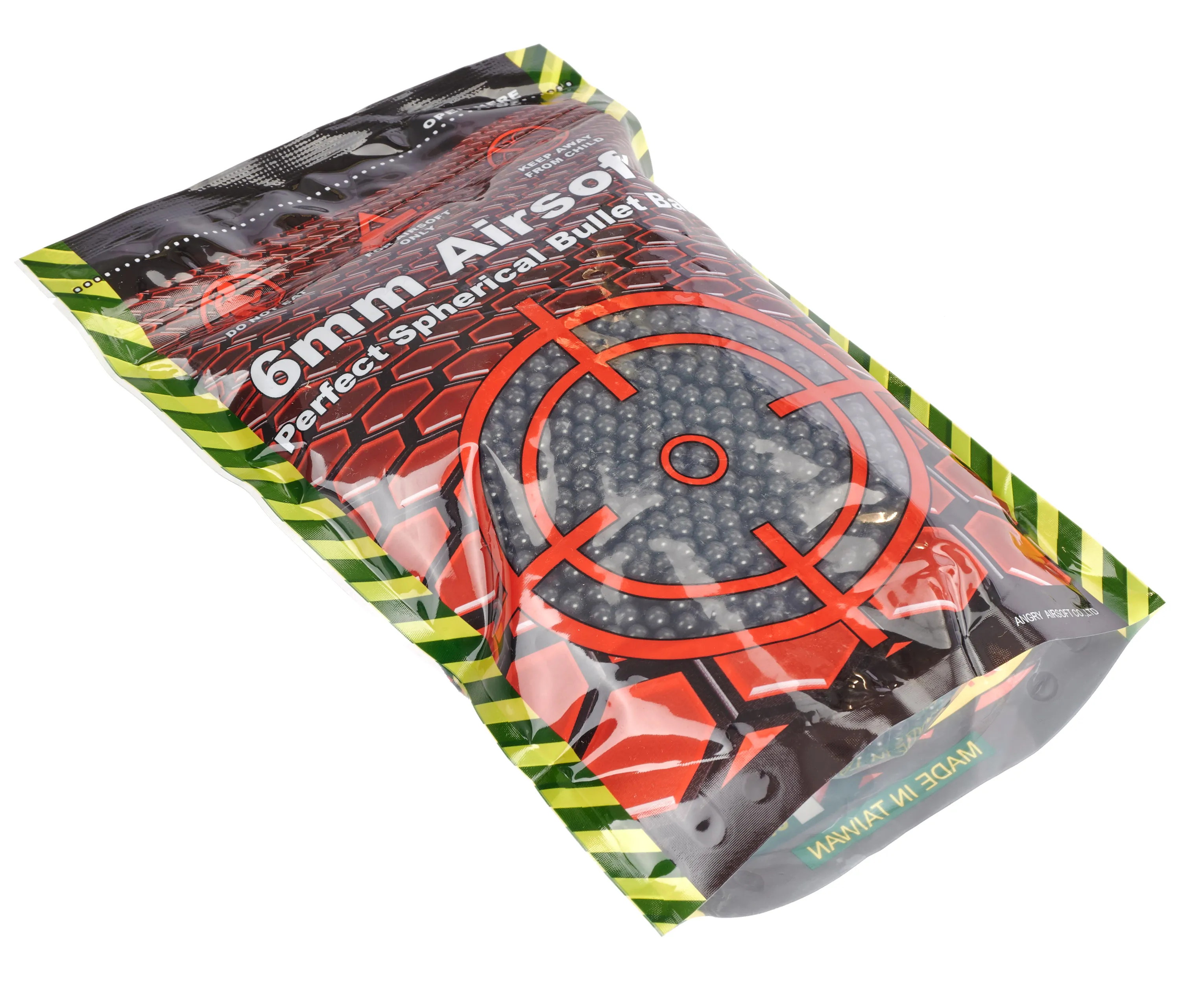 Шары (Angry BBs) 0.20гр (1кг, 5000шт, Черный, Пакет)_2