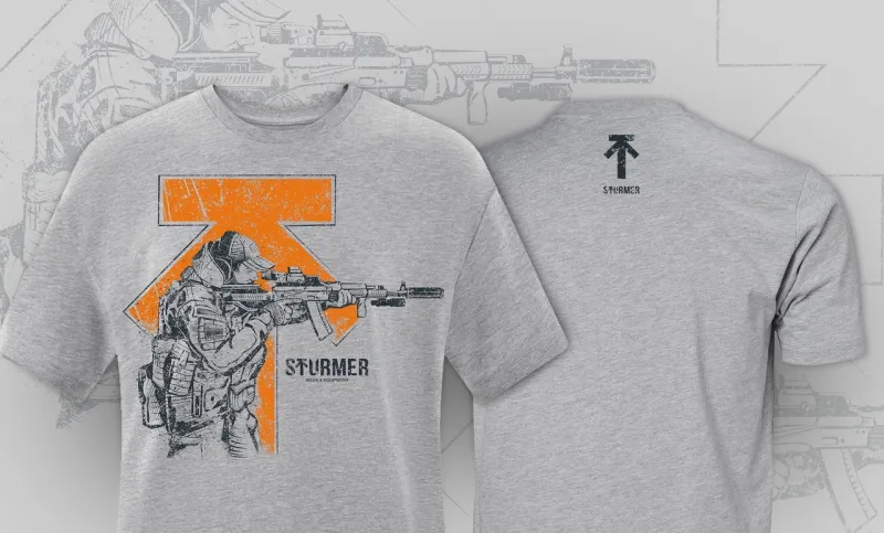 Футболка Sturmer Warrior, серая