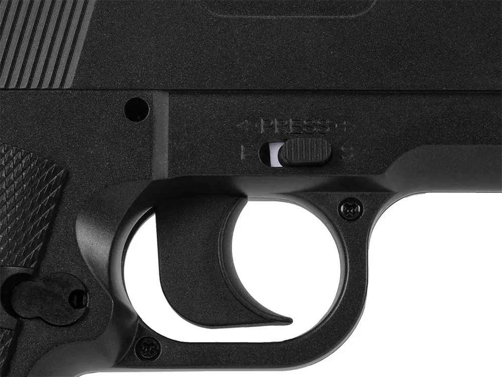 Пневматический пистолет (Stalker) S1911M аналог Colt 1911 (кал. 4.5мм, Черный)_3